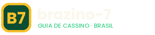 Logotipo Brazino-7 guia de cassino Brasil