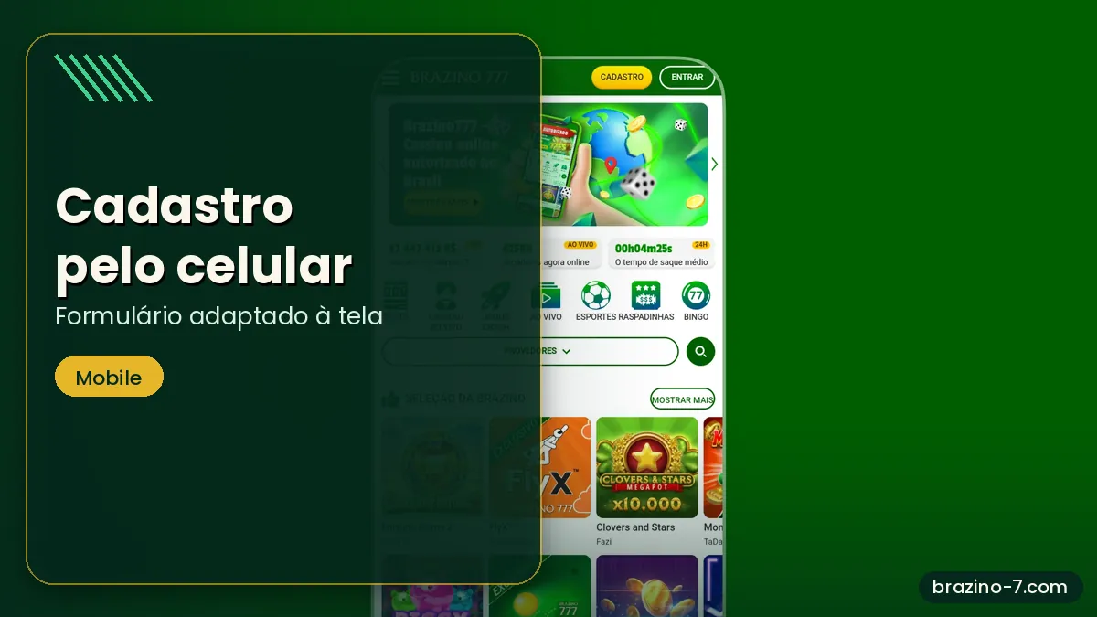 Login Brazino777 pelo celular
