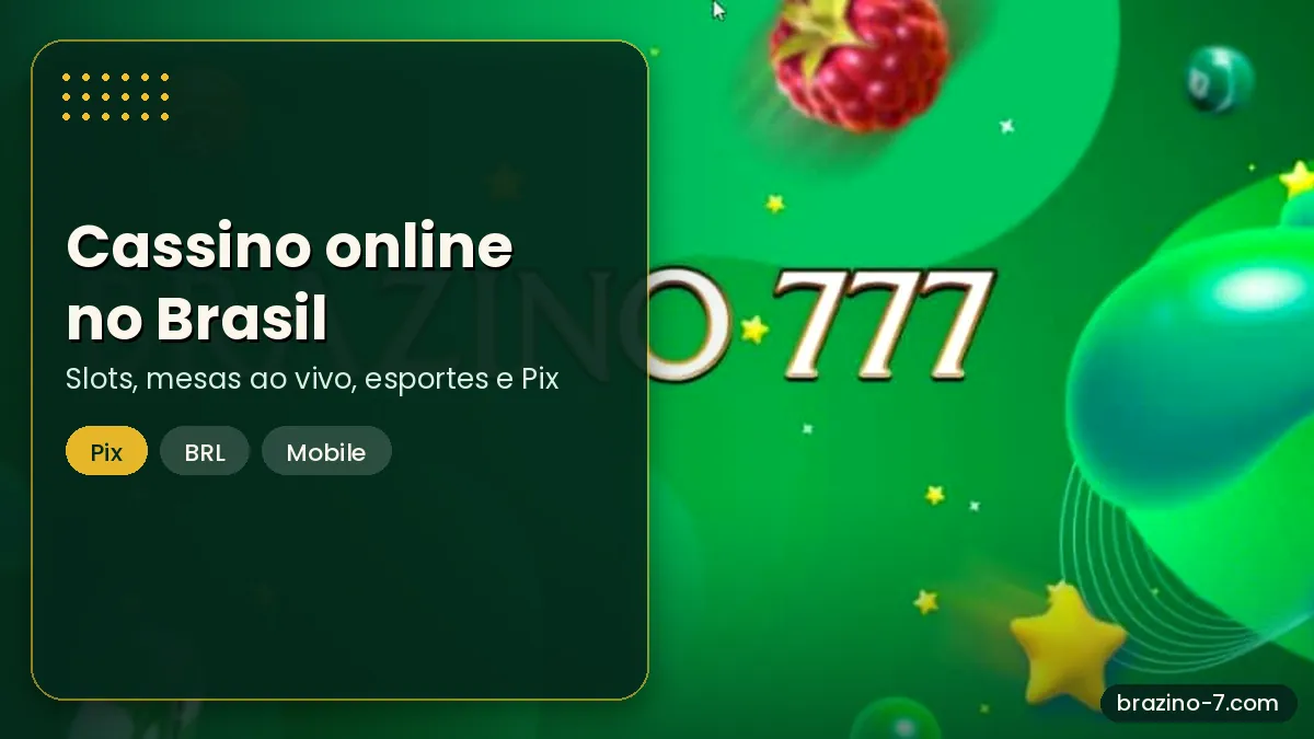 Brazino777 cassino online no Brasil com slots, mesas ao vivo e Pix