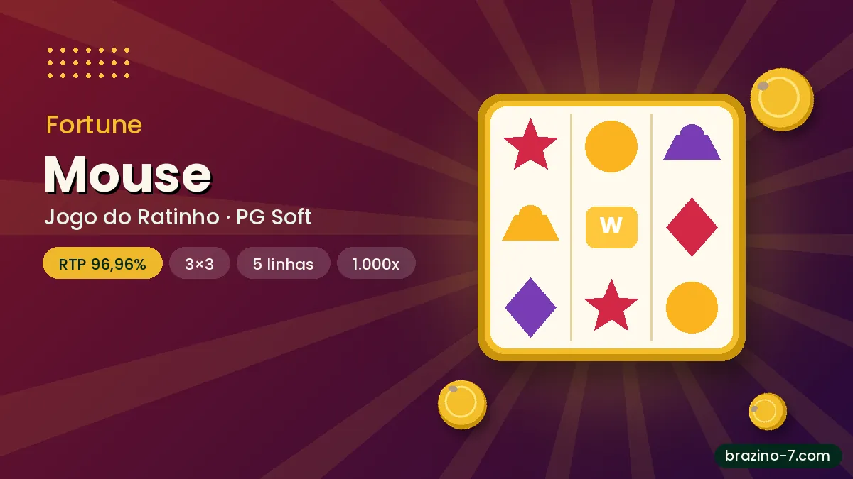 Fortune Mouse Brazino777 jogo do Ratinho da PG Soft